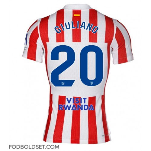 Atletico Madrid Giuliano Simeone #20 Hjemmebanetrøje 2025-26 Kortærmet